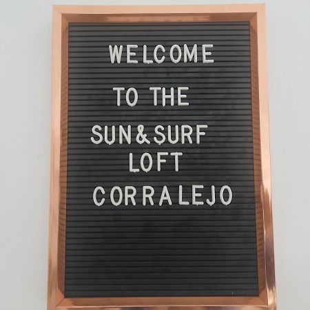 Sun & Surf Loft, Near Main Street And Beach, Wifi Fiber, Winter Garden With Sea View Corralejo Exterior foto