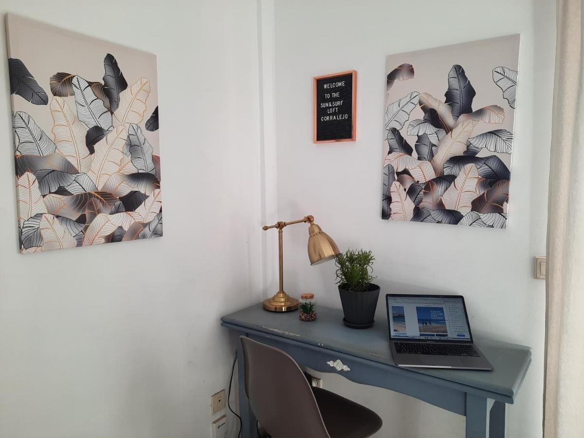 Sun & Surf Loft, Near Main Street And Beach, Wifi Fiber, Winter Garden With Sea View Corralejo Exterior foto
